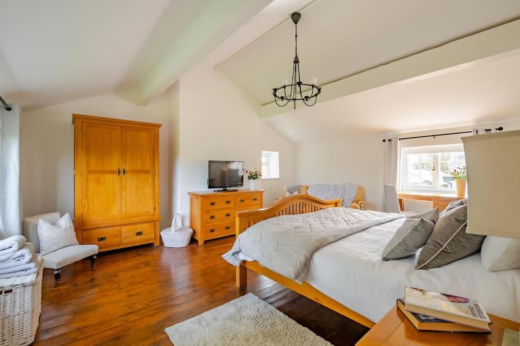 Rhos Y Bel Cottage Angelsey Llangadwaladr  ภายนอก รูปภาพ